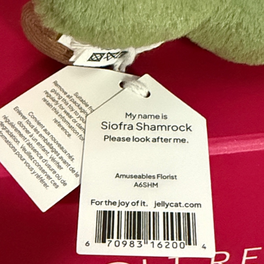 Jellycat Siofra Shamrock - Picture 10 of 13